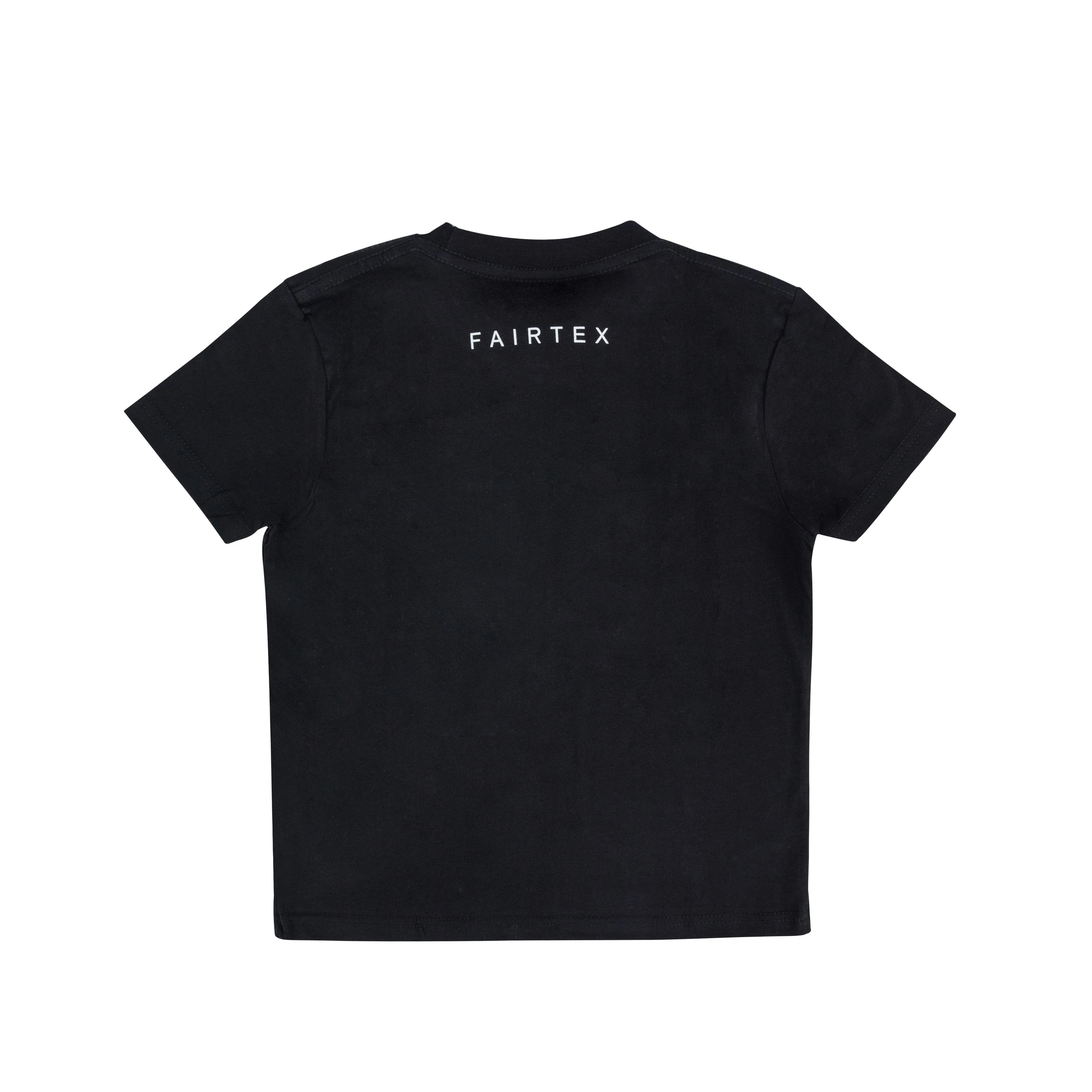 Fairtex Kids T-Shirts - TSTK12 - Black - Black - 10-12 yrs