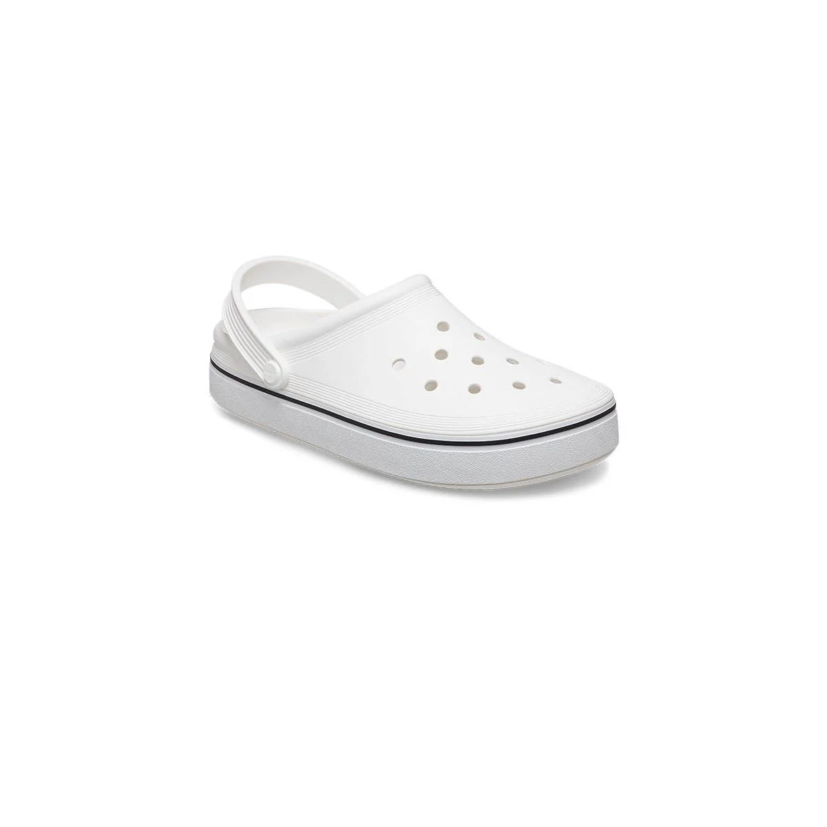 Сабо унисекс Crocs Off Court Clog — цвет белый, Us M10/W12