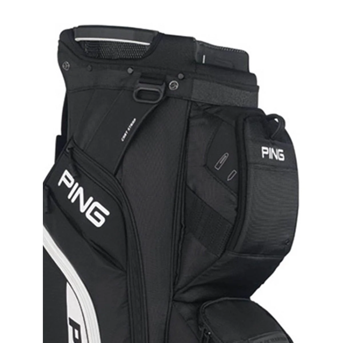 PING Pioneer 214 Golf Bag - Black - ONE SIZE