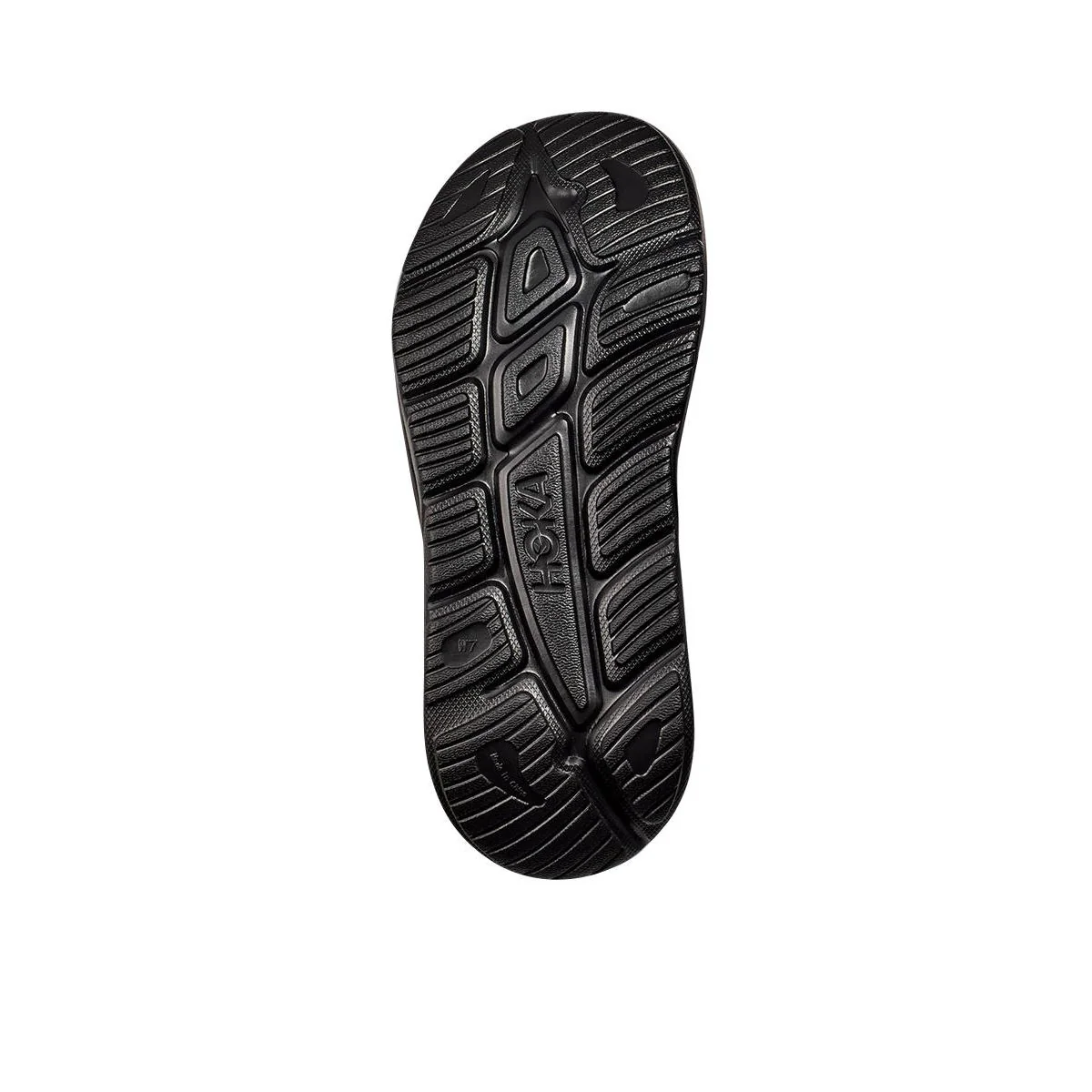 HOKA Ora Athletic Slide Unisex Sandals - Black - US 10