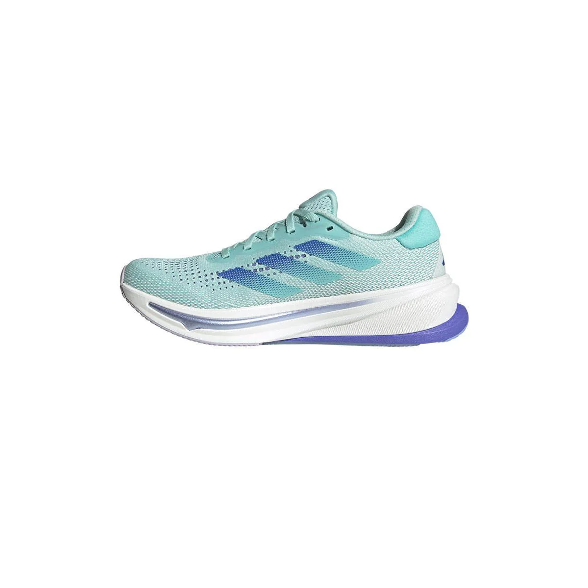 Женские беговые кроссовки Adidas Supernova Rise — цвет зеленый, размер UK 4.5