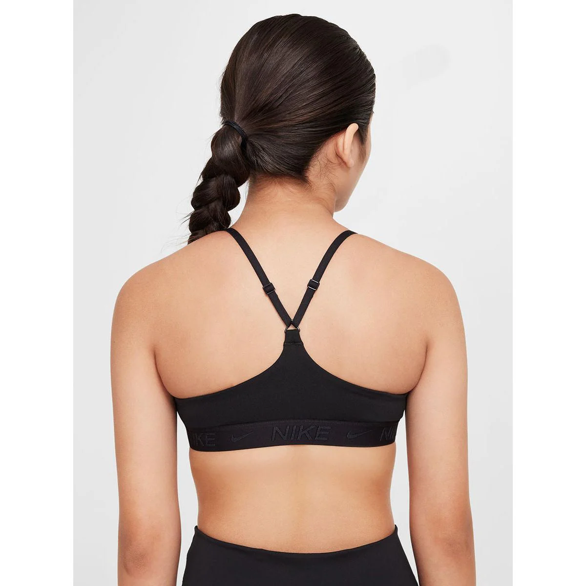 NIKE Indy Girls Sports Bra - Black - L (US SIZE)