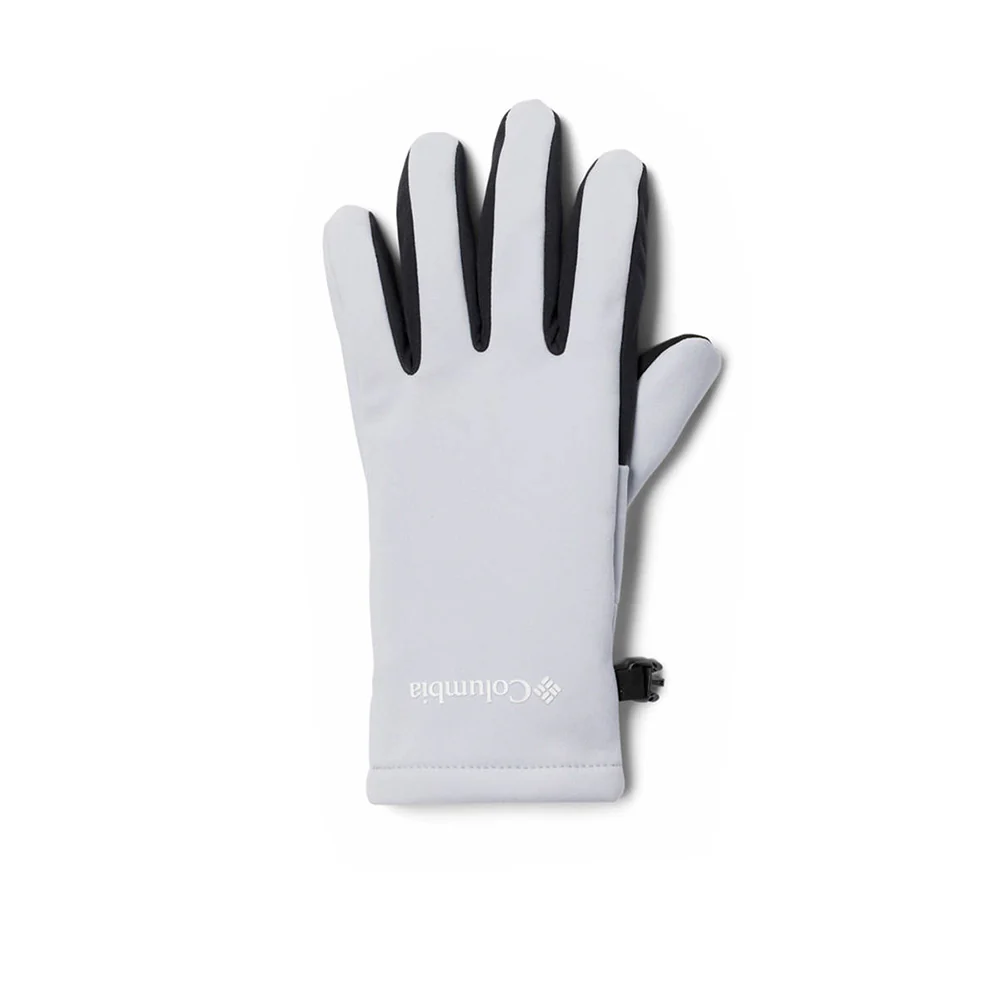 Женские перчатки Columbia Kruser Ridge III Softshell — цвет серый, размер L (американский размер)