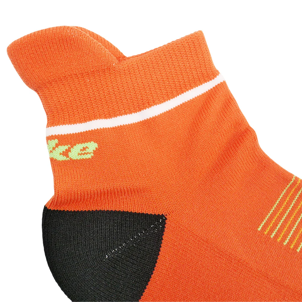 SPIKE Ankle Iris Unisex Running Socks - Orange - ONE SIZE