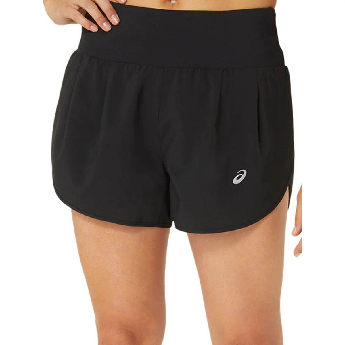 ASICS Road 3.5In Women's Running Shorts - Black - L (US SIZE)