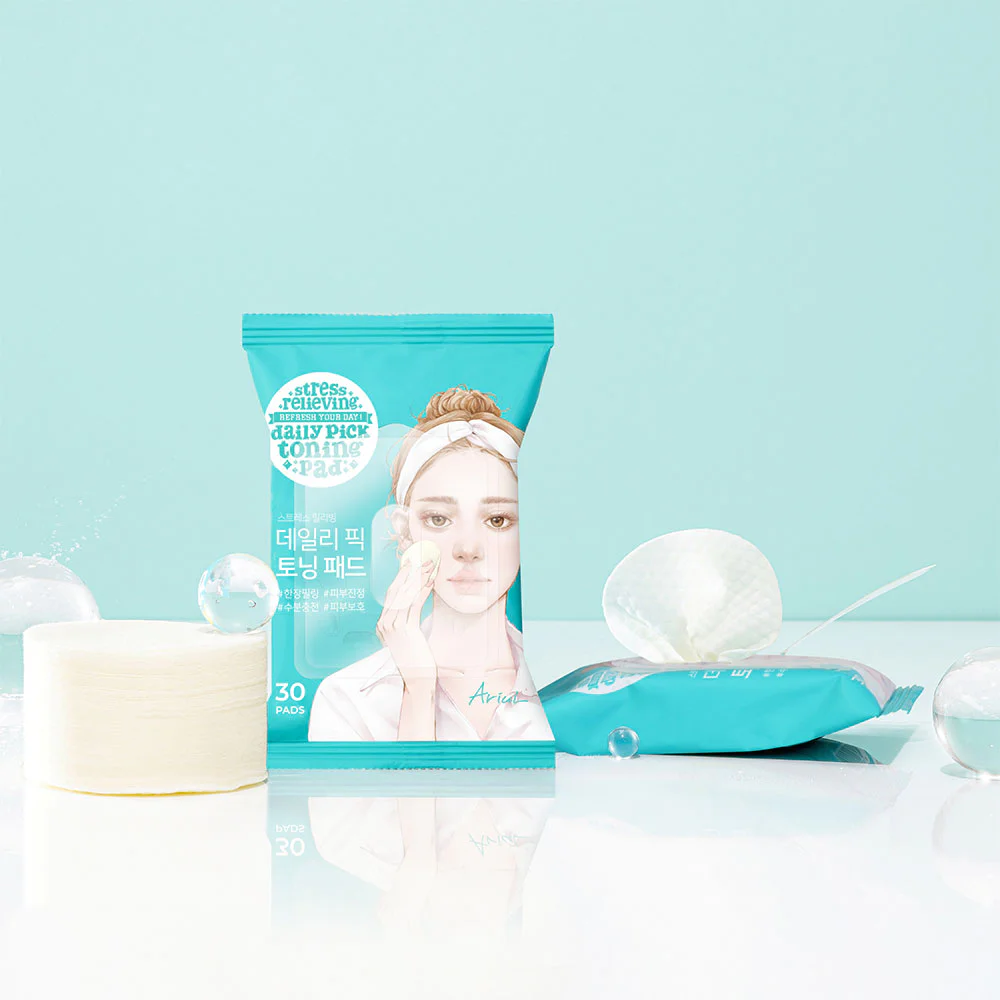 ARIUL Stress Relieving Daily Pick Toning Pad 30 Sheets