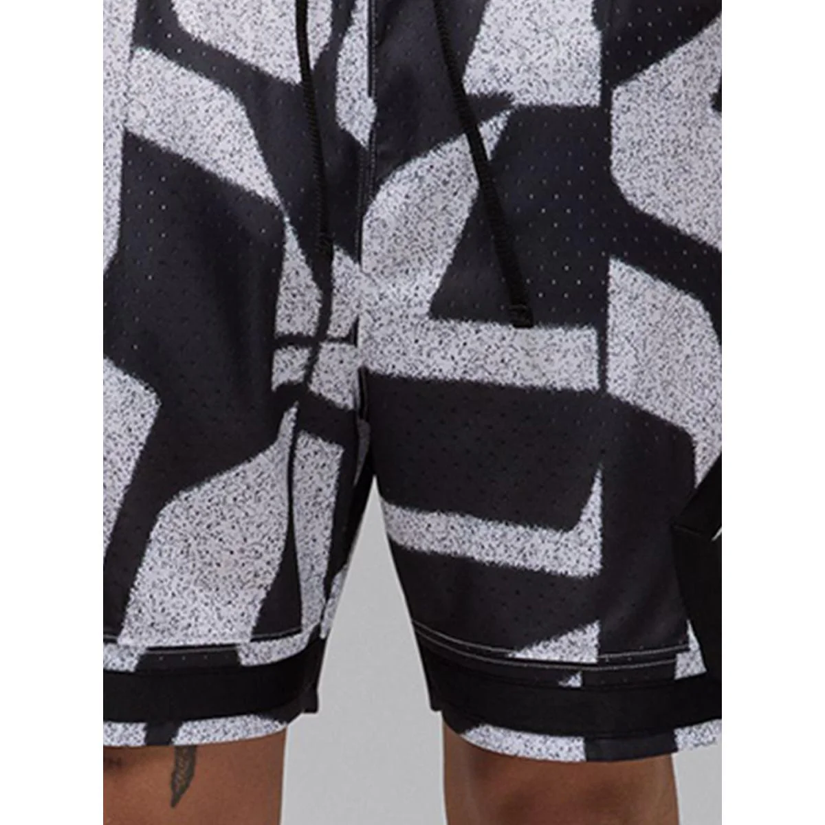 NIKE Jordan Sport Dri-FIT Mesh Men's Basketball Shorts - Black - L (US SIZE)