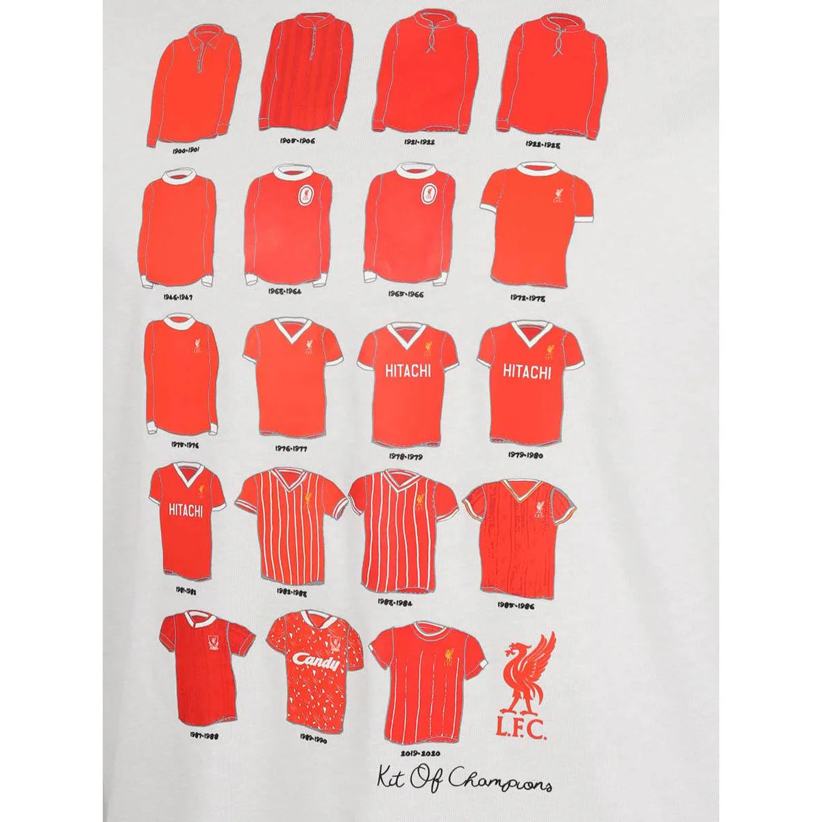 LFC Retro Champion Men's Football T-Shirt