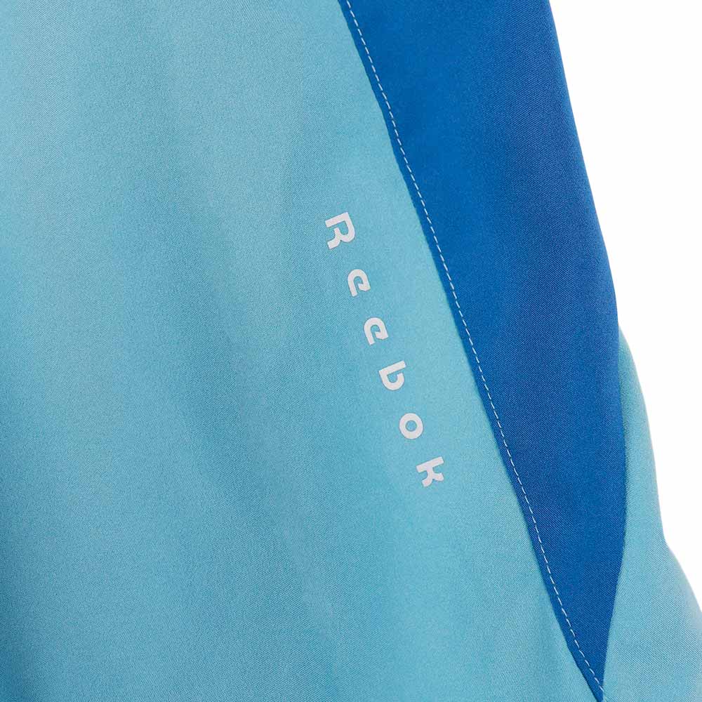 REEBOK Id Run 2 in 1 Men's Running Shorts - Blue - L (US SIZE)