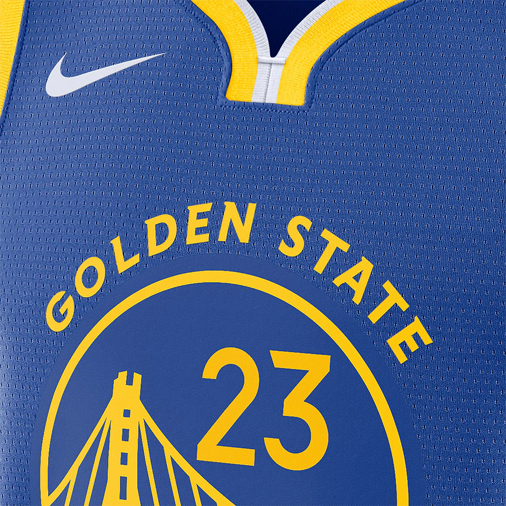 NIKE Men's Draymond Green Golden State Warriors Icon Edition 2022/23 Basketball Jersey - Blue - 2XL (US SIZE)