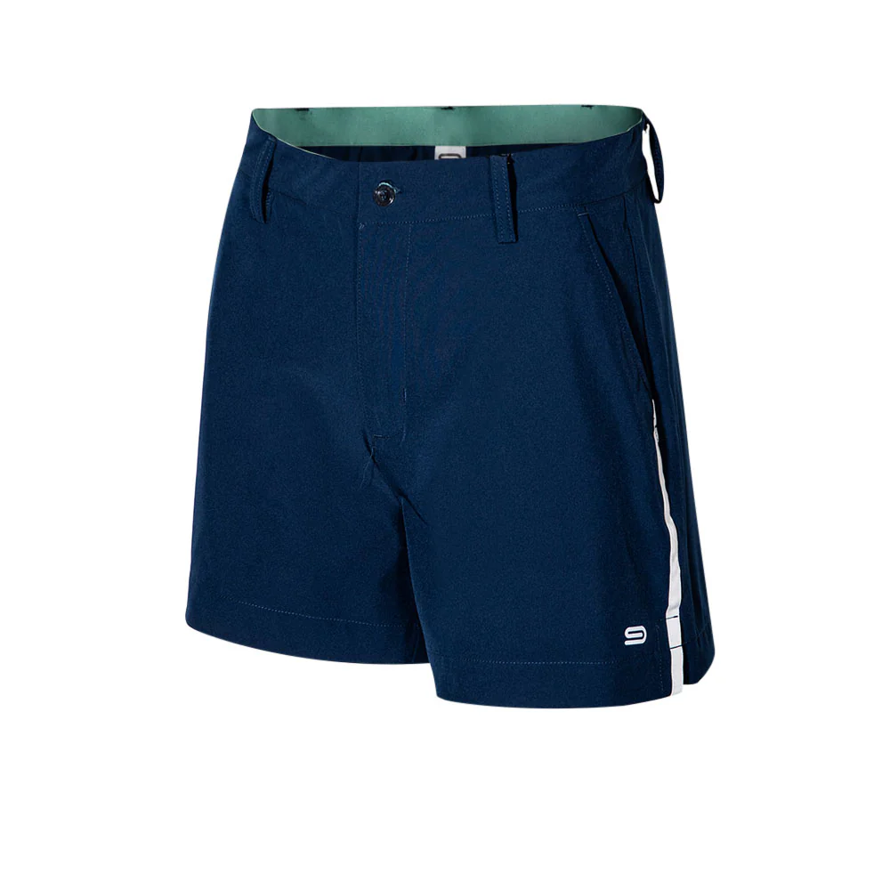 9NINE N24GOSHW16 Women's Golf Shorts - Navy - L (US SIZE)