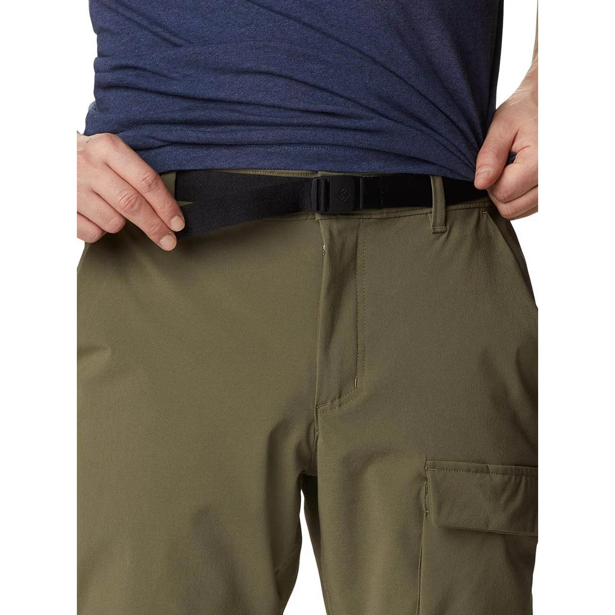 Мужские брюки Columbia Maxtrail Midweight Warm Hiking — цвет зеленый, размер 28 (американский размер)