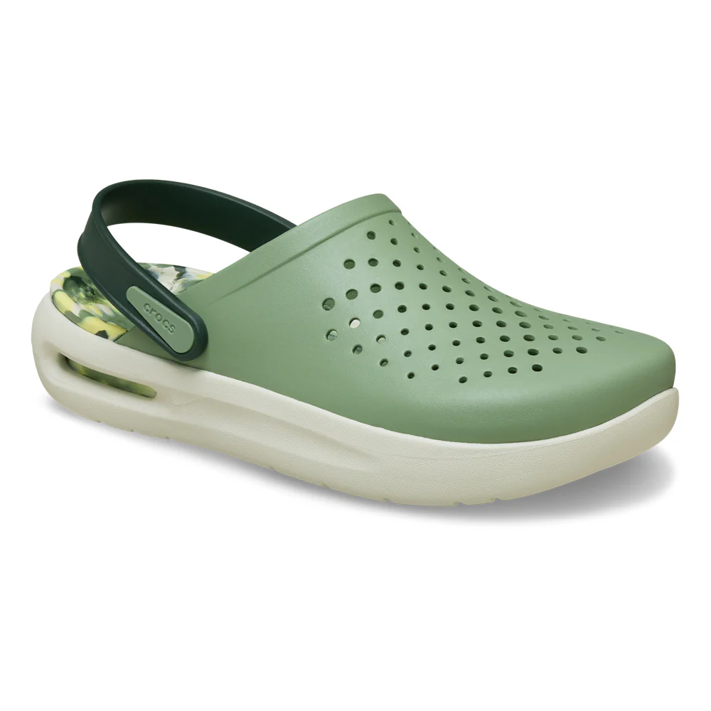 CROCS InMotion Marbled Clog Unisex Shoes - Green - M10/W12