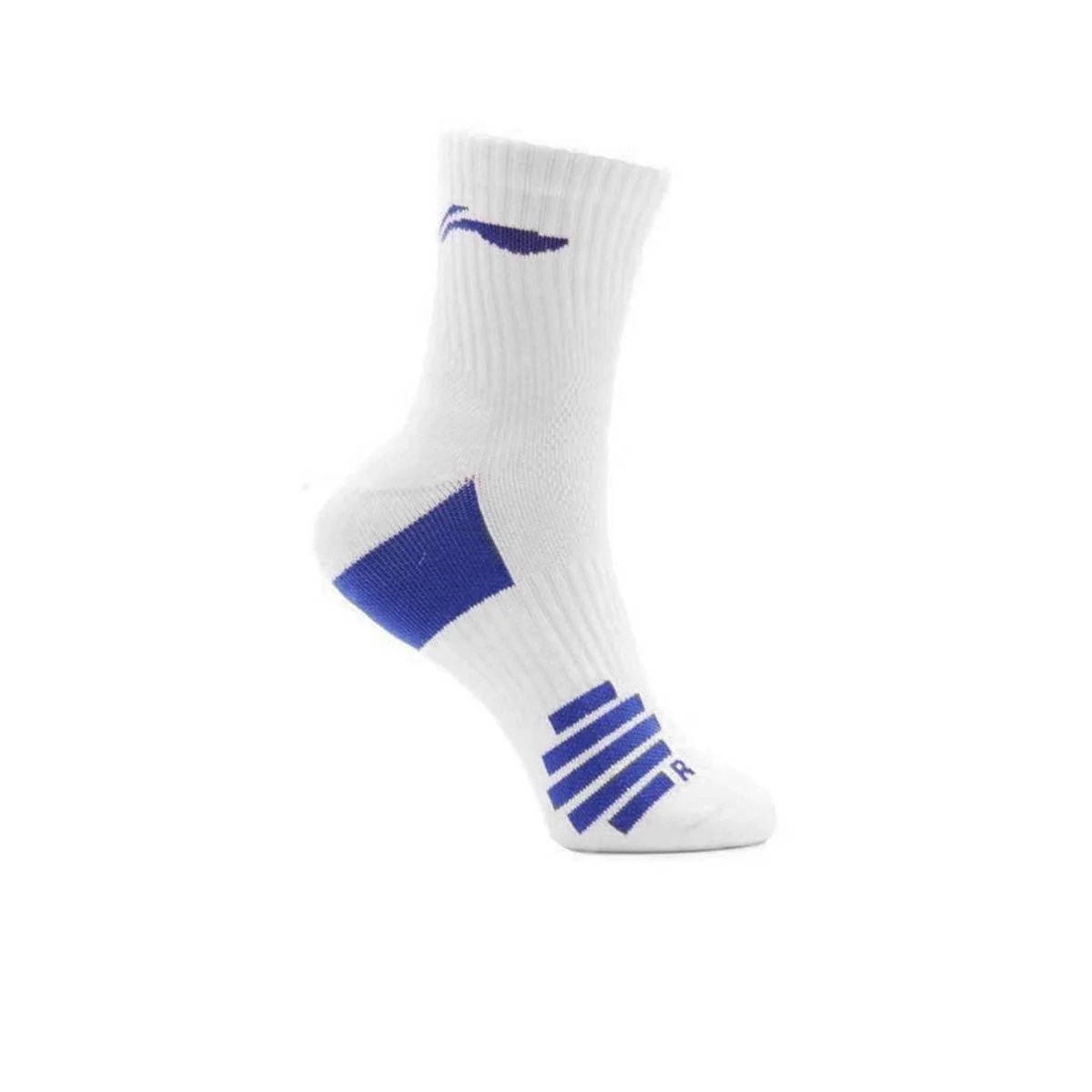 LI-NING AWLR234-2 Unisex Badminton Socks - White - ONE SIZE