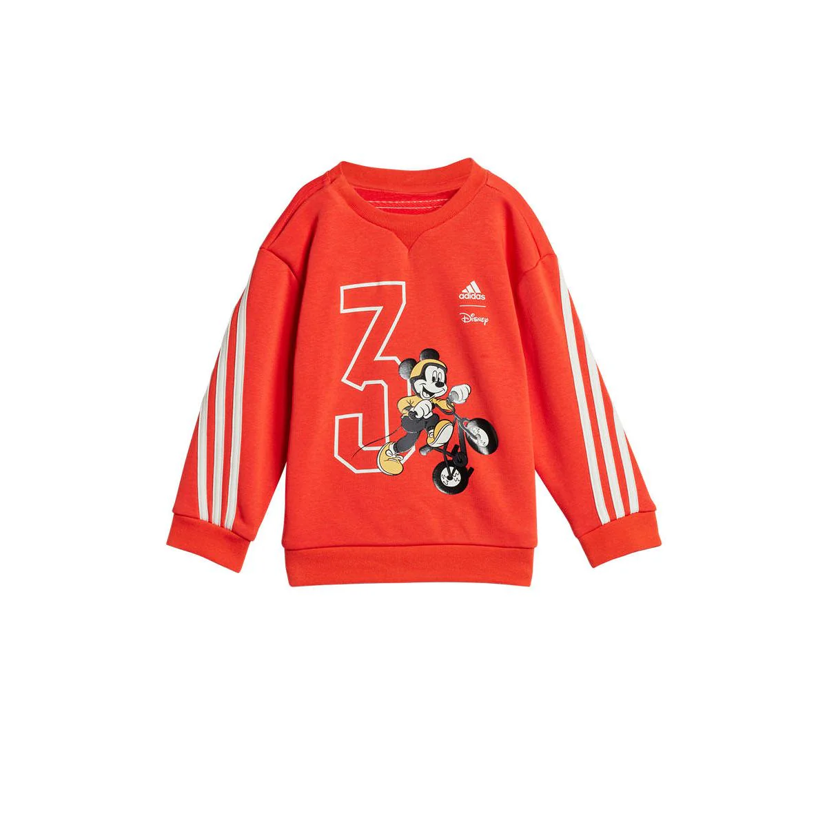 ADIDAS Disney Mickey Mouse Kids Joggers Set - Red - 74 CM
