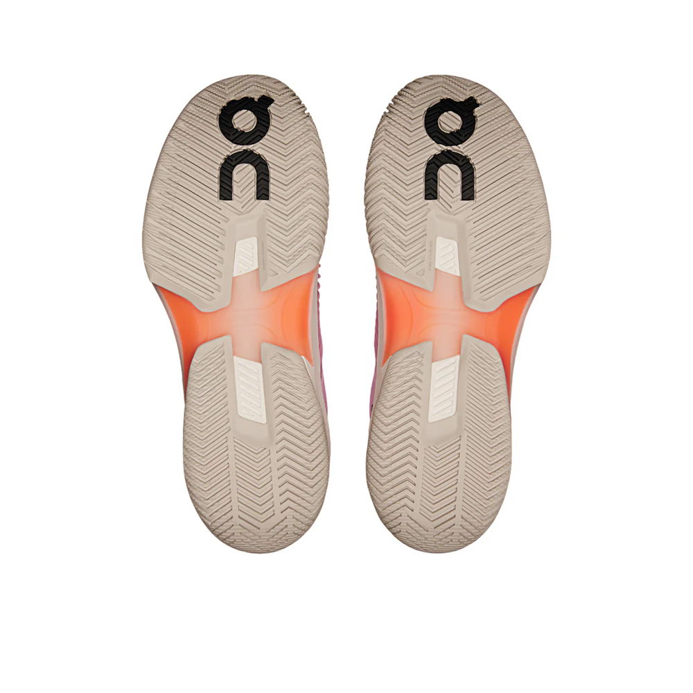 ON RUNNING THE ROGER Pro Fire Men's Tennis Shoes - Pink - US 10