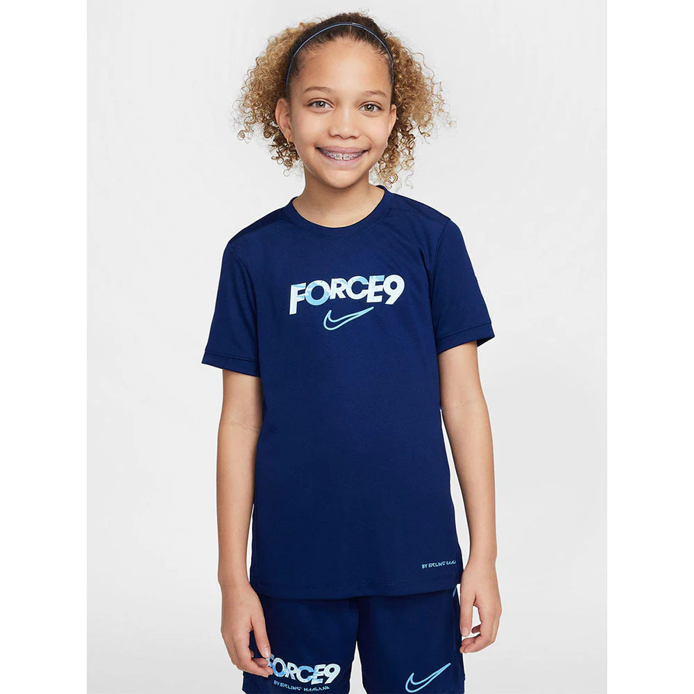 NIKE Erling Haaland Academy Kids Football Jersey - Blue - L (US SIZE)