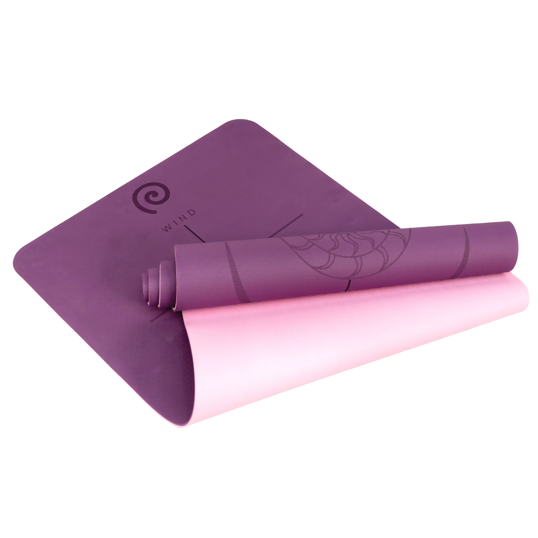 เสื่อออกกำลังกาย เสื่อโยคะ 5 สีสัน - Multi color - EARTH