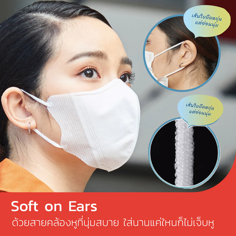 Маска IRIS OHYAMA Disposable Face Nvn — 7Rm Vfit 7 шт