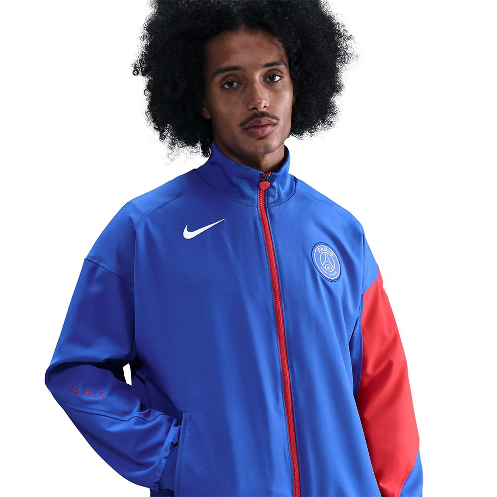 NIKE Dri-FIT Total 90 PSG Strike Third Men's Football Jacket - Blue - L (US SIZE)