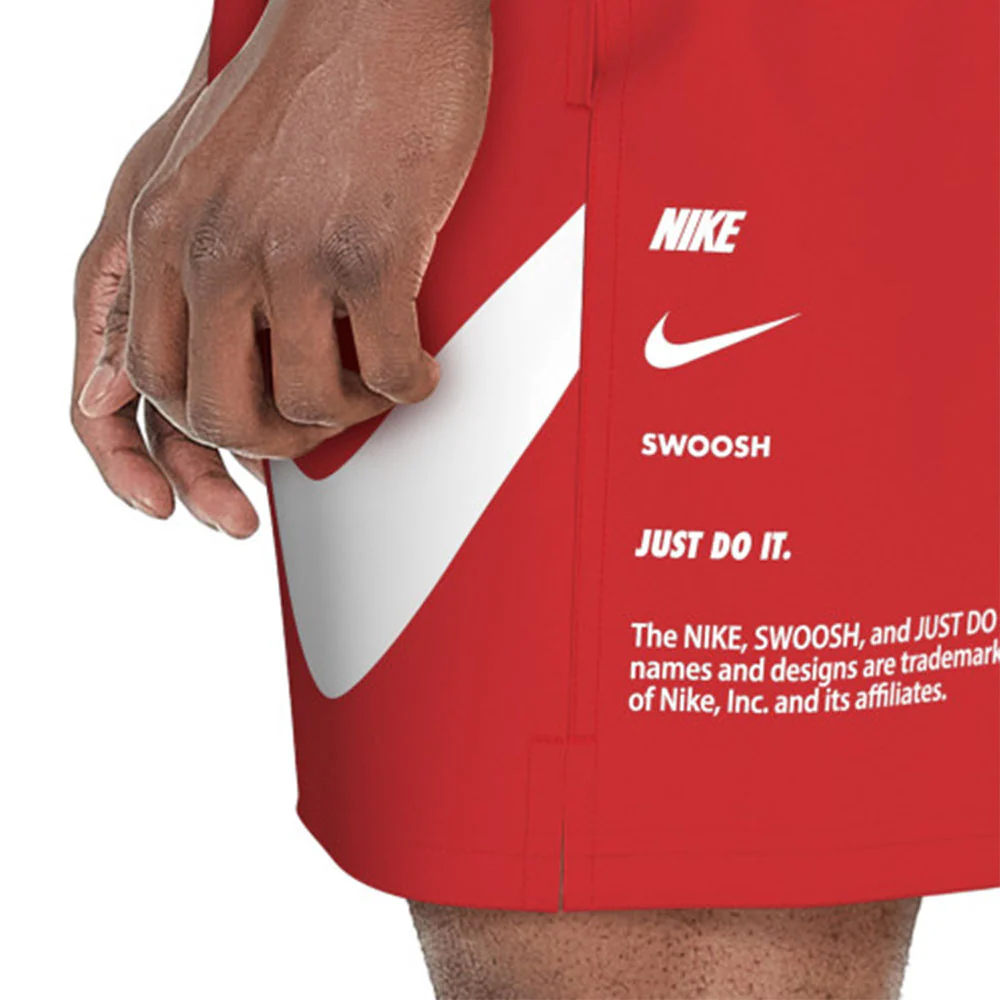 Мужские шорты Nike Breaker 7" Fully Lined Swim — цвет красный, размер L (американский размер)