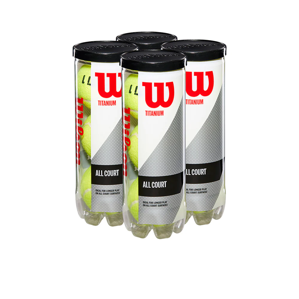 Wilson Titanium Tennis Ball (3 Balls) — цвет желтый, размер единый размер