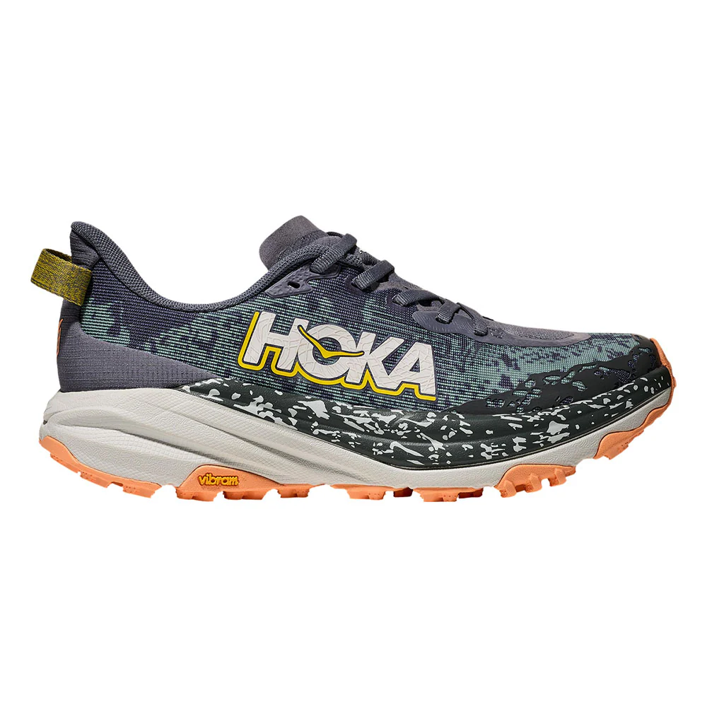 Женские трейловые беговые кроссовки Hoka Speedgoat 6 Wide — цвет мультиколор, размер US 6