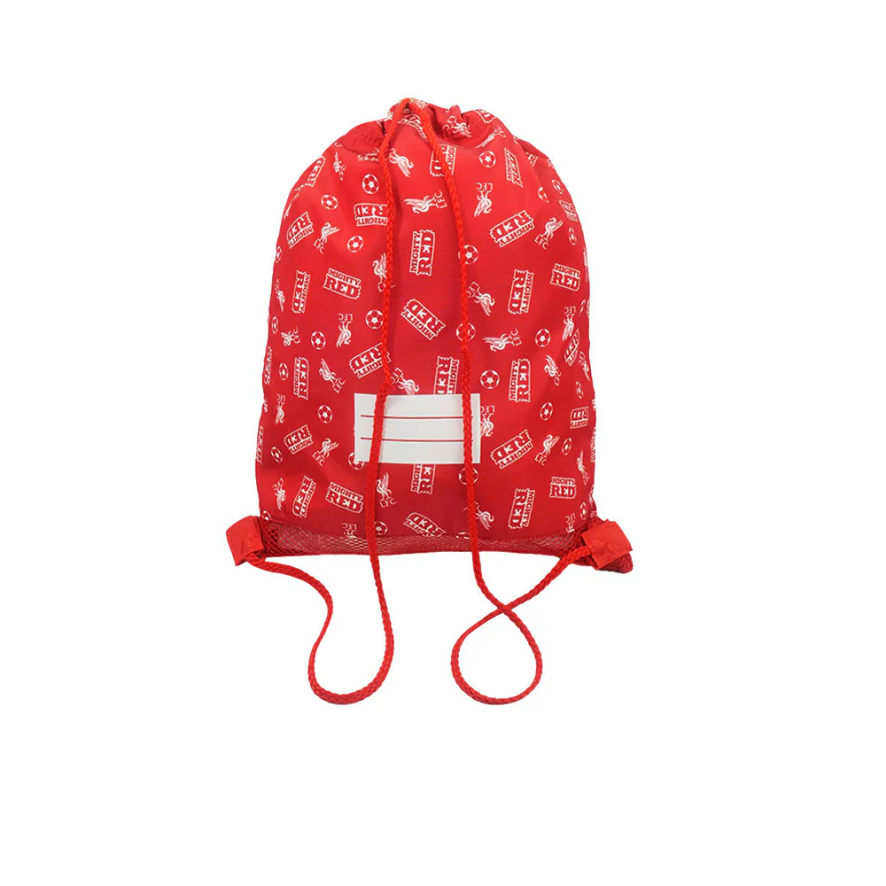 LFC Mighty Red Unisexs Gym Sack - Red - ONE SIZE
