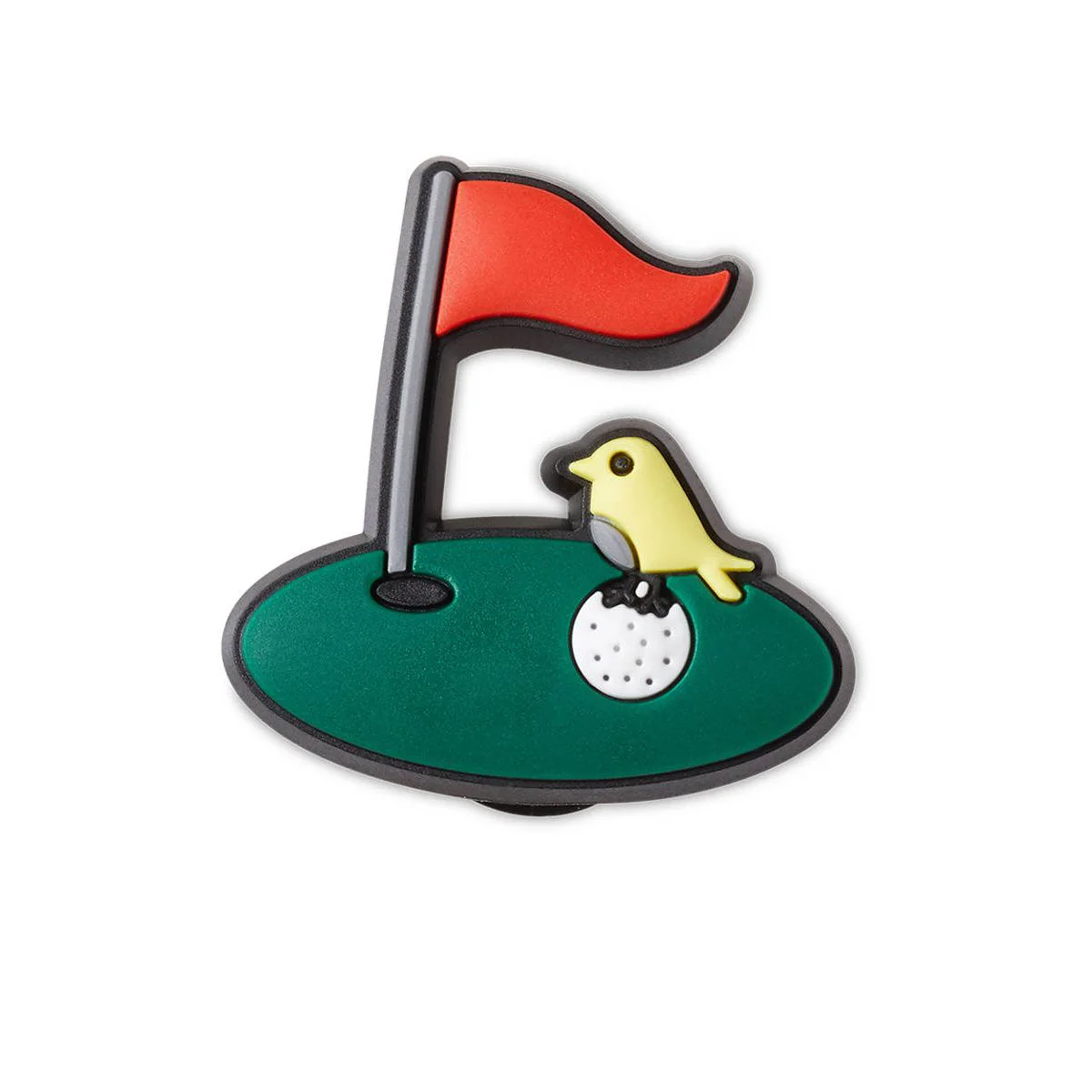 CROCS Jibbitz Golf Birdie Shoes Charm - Multi Color - ONE SIZE