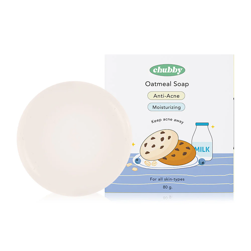 Chubby Oatmeal Soap 80g