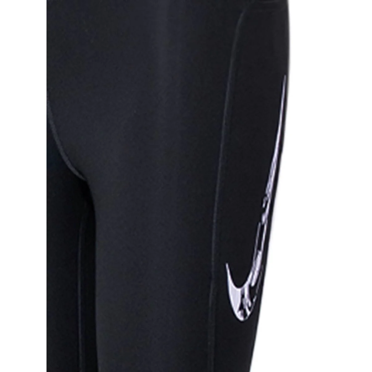 NIKE Fast Swoosh Mid-Rise 7/8 Women's Running Leggings - Black - L (US SIZE)