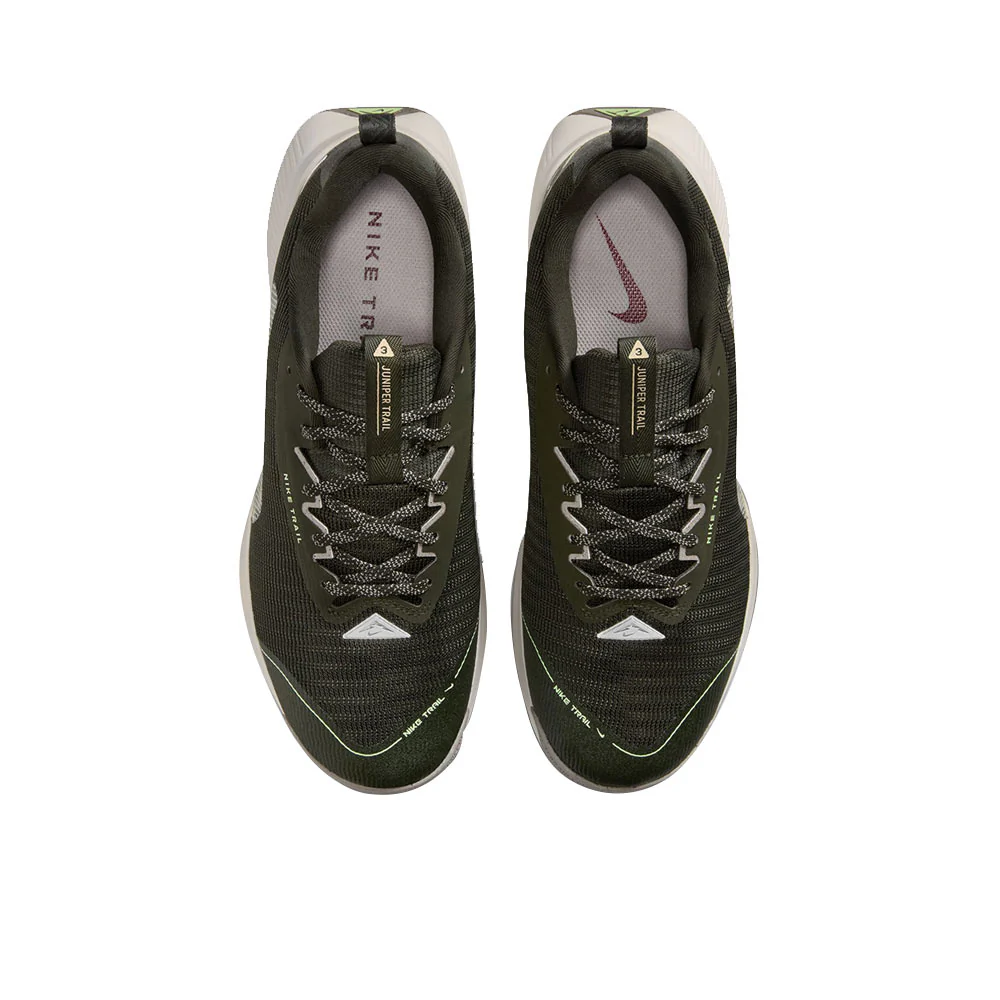 Мужские трейловые беговые кроссовки Nike Juniper Trail 3 — цвет зеленый, размер US 10