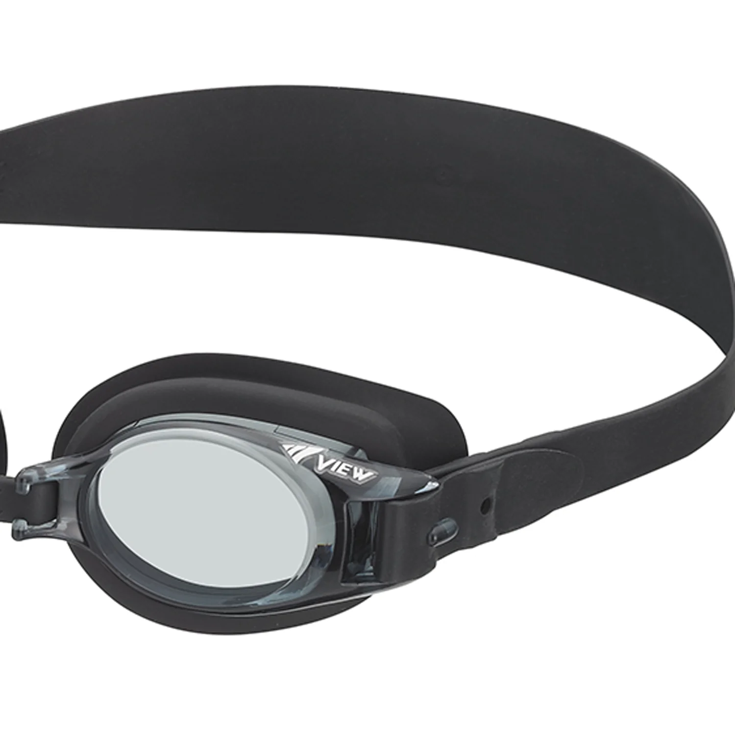 VIEW แว่นตาว่ายน้ำเด็ก 4-9 ปี V770JA สีดำ - Black - ONE SIZE
