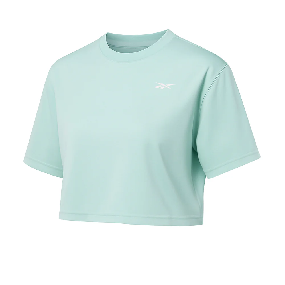 REEBOK ID Basketball Oversize Mesh Crop Women's Training T-Shirt