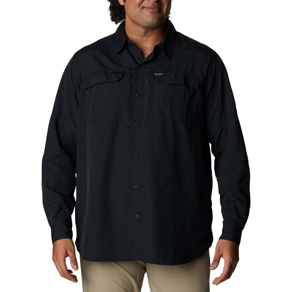 COLUMBIA Silver Ridge 2.0 Long Sleeve Men's Hiking Shirt - Black - 2XL (US SIZE)