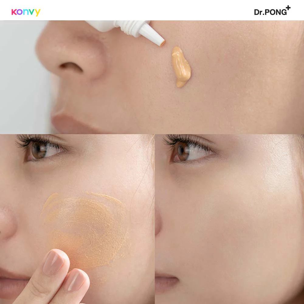 Солнцезащитное средство Dr.PONG 444 Bluex Iron Oxide Plus Melanin Hybrid Spf50 Ectoin Niacinamide 30 мл