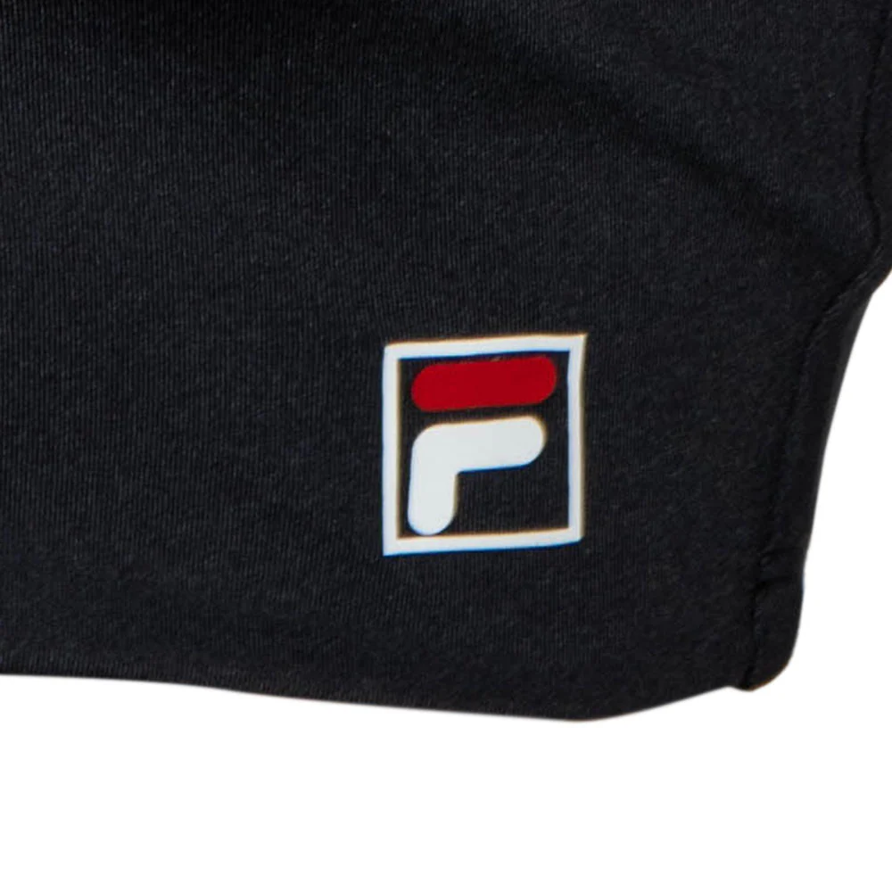 FILA Iconic Women's Sports Bra - Black - 2XL (US SIZE)