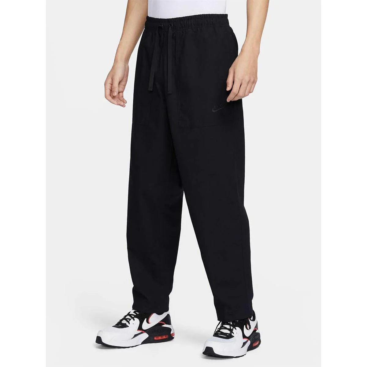 NIKE Club Men's Lifestyle Pants - Black - L (ASIAN SIZE)