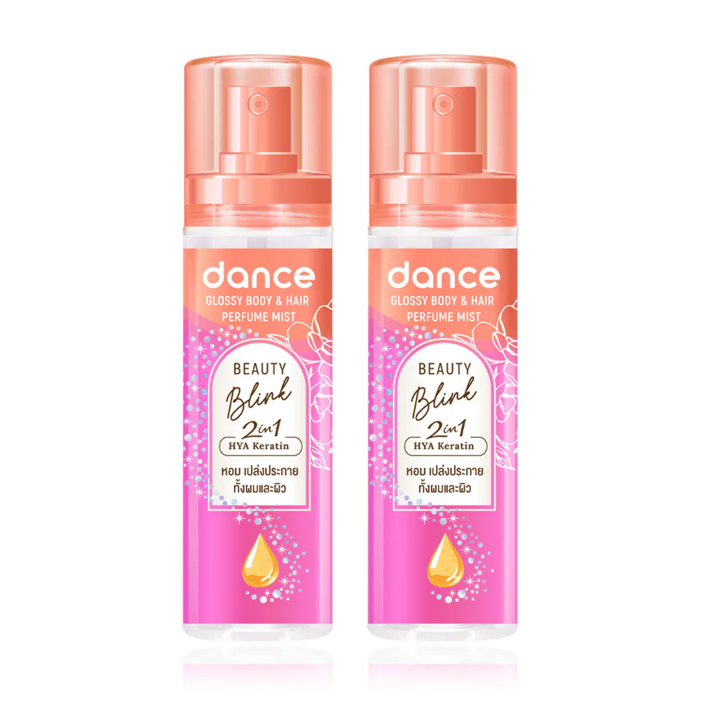 Dance Glossy Body & Hair Perfume Mist [80 мл x 2pcs] — Beauty x 2pcs