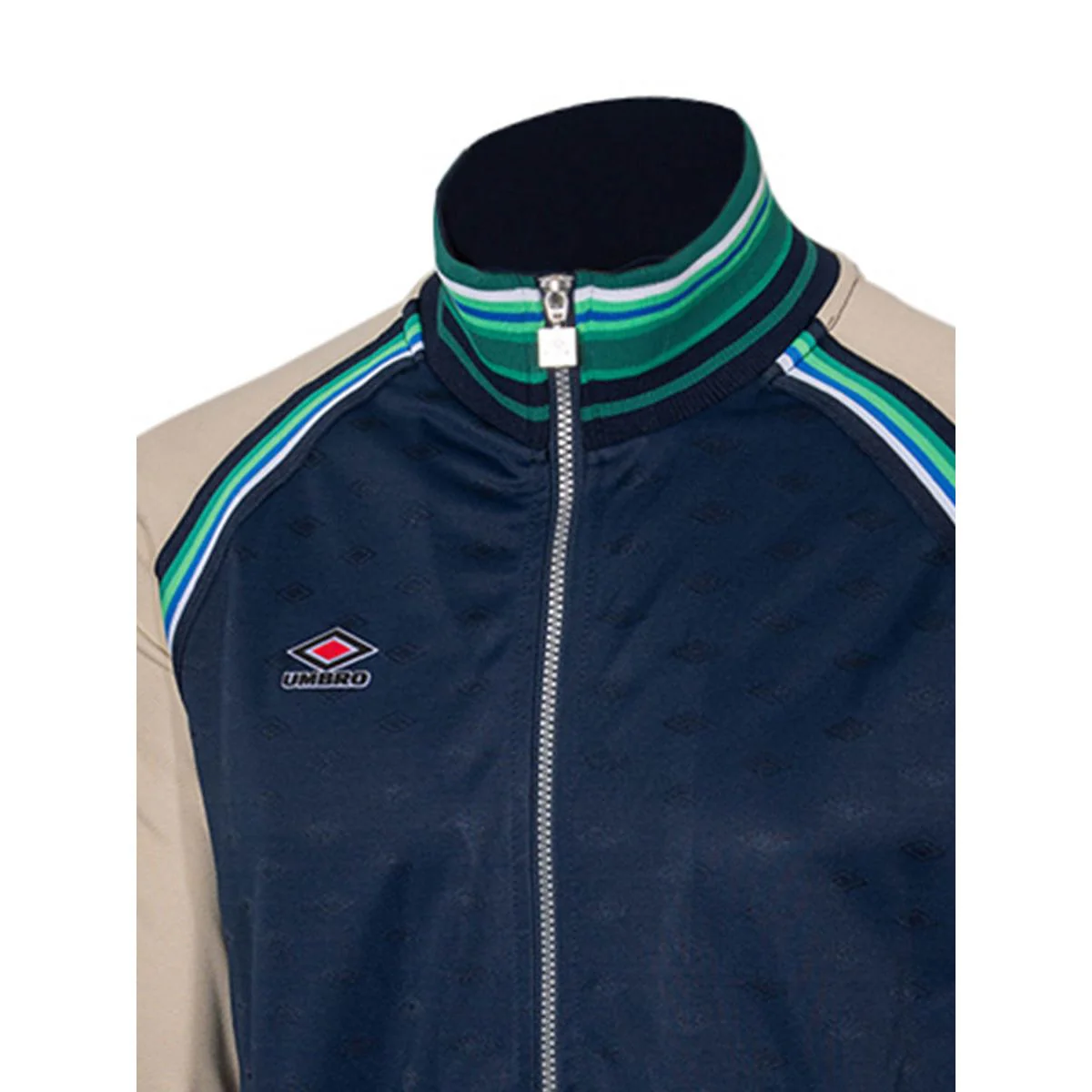 Мужская куртка Umbro Monogram Anthem Football — цвет синий, размер 2XL (американский размер)