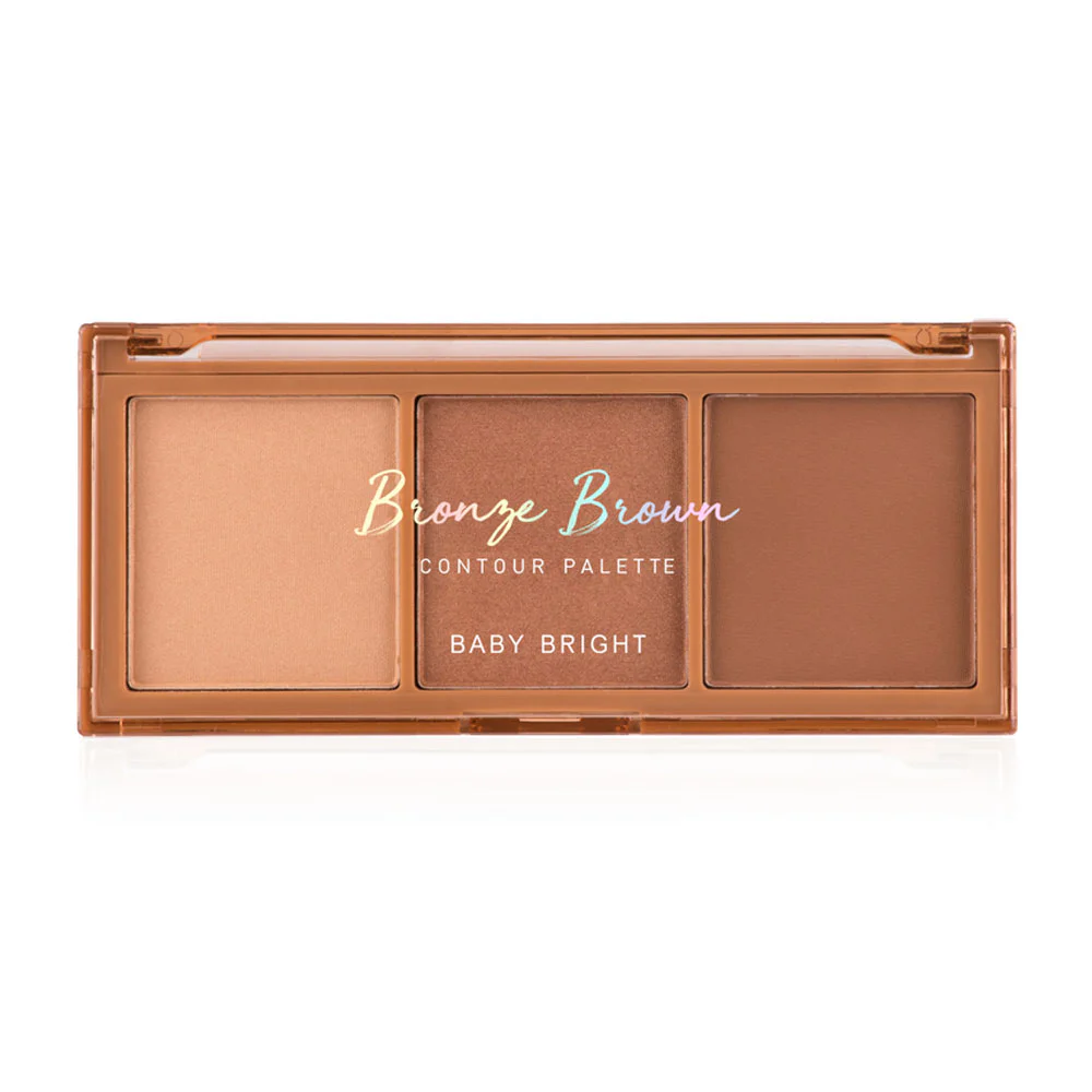 Baby Bright Bronze Brown Contour Palette — цвет коричневый, 4 г x 3
