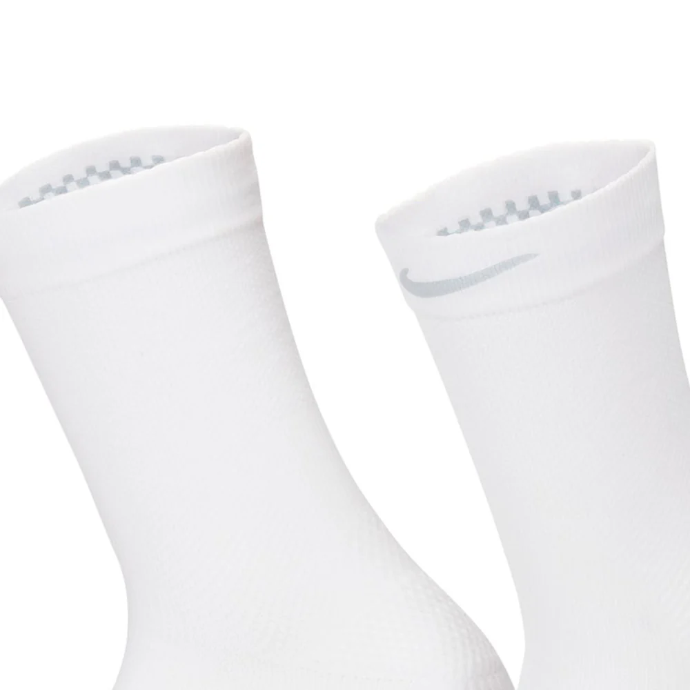 Носки унисекс Nike Running Lightweight Crew (1 Pair) — цвет белый, размер L (американский размер)