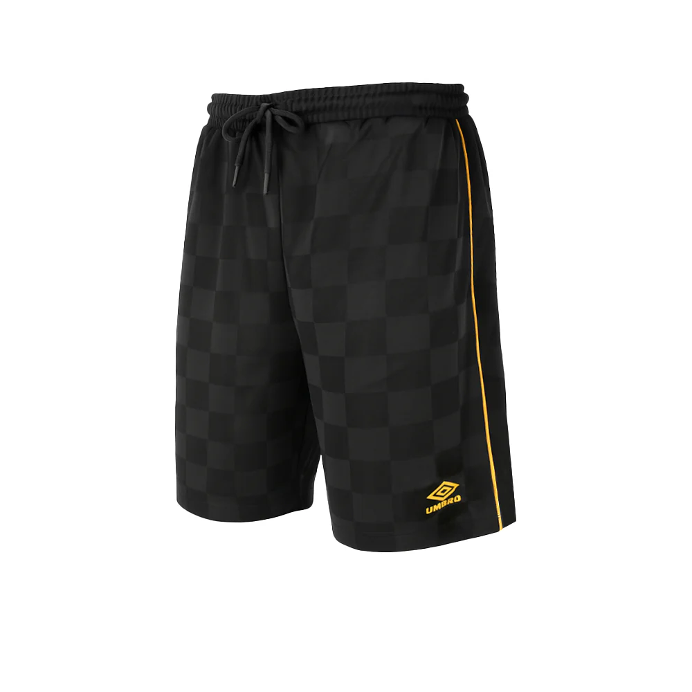 UMBRO Checkered Men's Football Shorts - Black - 2XL (US SIZE)