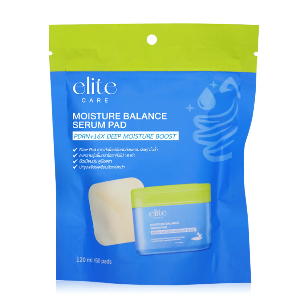 Elite Care Moisture Balance Serum Pad Refill 60 Pads - #Blue