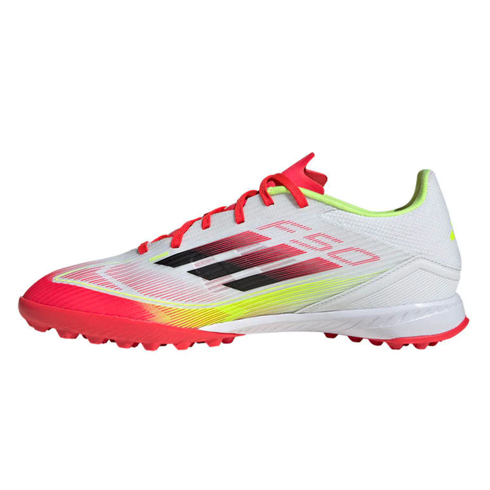 Мужские футбольные бутсы Adidas F50 League Tf — цвет белый, размер UK 10