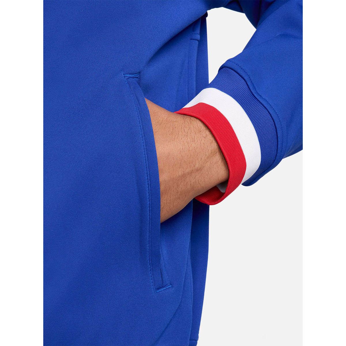 NIKE FFF (France) Academy Pro Home Men's Football Jacket - Blue - 2XL (US SIZE)