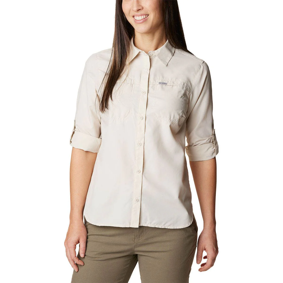 COLUMBIA Silver Ridge™ 3.0 LS Women's Shirt - Beige - 2XL (US SIZE)