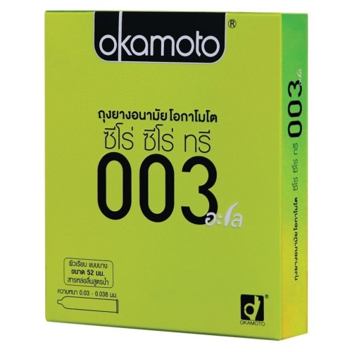 Okamoto 003 Aloe Condom фото 2 Okamoto 003 Aloe Condom фото 2