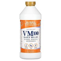 Buried Treasure, Жидкие нутриенты, комплекс VM100, со вкусом апельсина, 946 мл (32 жидк. унции)