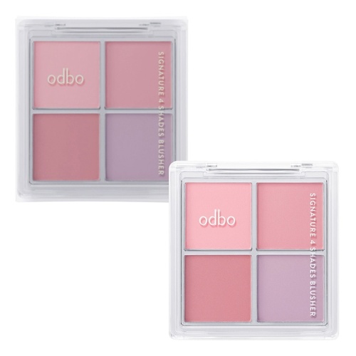 Odbo Signature 4 Shades BlusherPalette02 фото 2 Odbo Signature 4 Shades BlusherPalette02 фото 2
